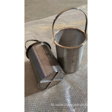 Petroleum Filtration Single Ss316 Basket Strainer Filter